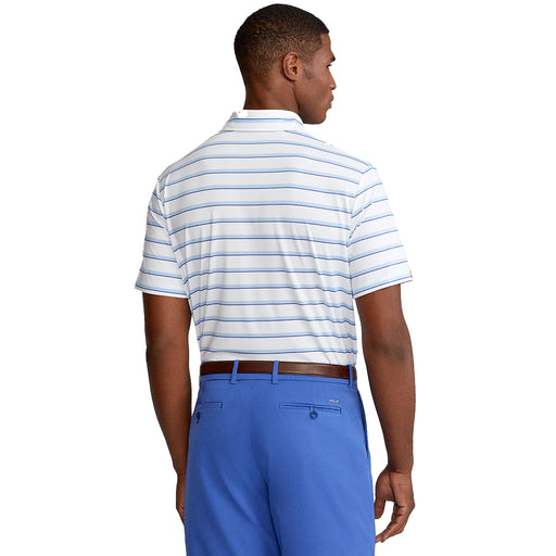RLX Ralph Lauren LTWT Wide Stripe WH Men Golf Polo