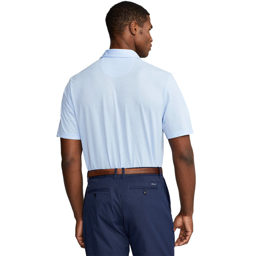 RLX Ralph Lauren Tour Pique Blue Mens Golf Polo