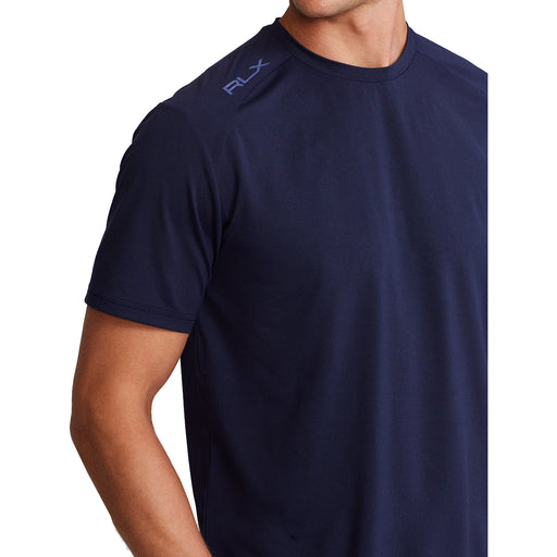 RLX Ralph Lauren Peach LTWT Air Navy Mens Shirt