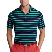 Load image into Gallery viewer, RLX Ralph Lauren Ltwt Wide Strip Ny Mens Golf Polo
 - 1