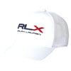 RLX Ralph Lauren High Crown Trucker White Mens Golf Hat