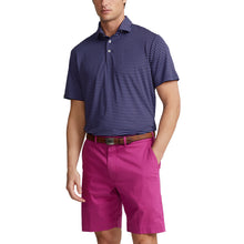 Load image into Gallery viewer, RLX Ralph Lauren Ltwt Str Hair Ny Mens Golf Polo - Fr Navy Multi/XL
 - 1