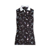 RLX Ralph Lauren Printed Airflow Black Deco Womens Sleeveless Golf Polo