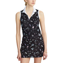 Load image into Gallery viewer, RLX Ralph Lauren Prt Airflow BLK Womens SL Polo
 - 2