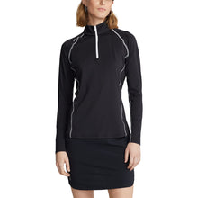 Load image into Gallery viewer, RLX Ralph Lauren Airflow Blk Womens LS Quarter Zip
 - 2