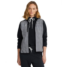 Load image into Gallery viewer, RLX Ralph Lauren Techy Terry Gingh Womens Vest - Black/Gingham/L
 - 1