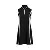 RLX Ralph Lauren Polo Black Womens 1/4 Zip Dress