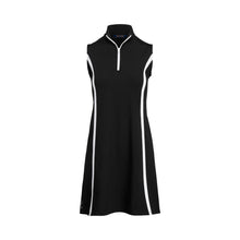Load image into Gallery viewer, RLX Ralph Lauren Polo Black Womens QZ Golf Dress - Polo Black/Wht/L
 - 1