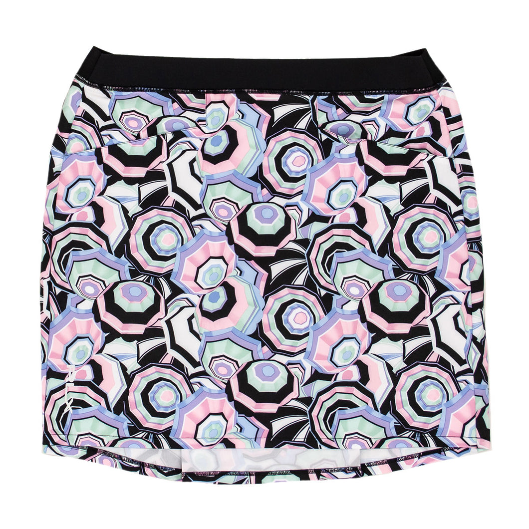 RLX Ralph Lauren Prnt Aim 15in UMB BLK Wmns Skort - Umbrella Black/L