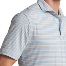 Load image into Gallery viewer, RLX Ralph Lauren FthrWt Tri Stripe EBLU Mens Polo
 - 3