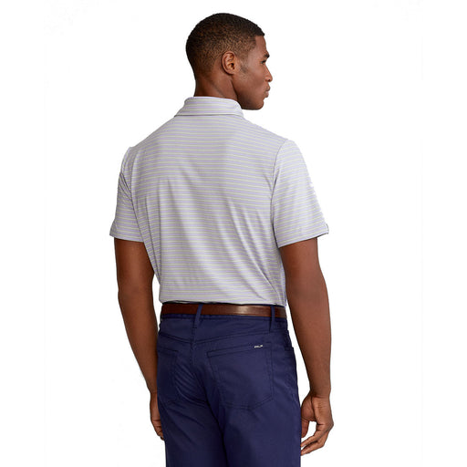 RLX Ralph Lauren FthrWt Tri SkLv Stripe Mens Polo