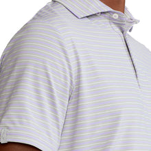 Load image into Gallery viewer, RLX Ralph Lauren FthrWt Tri SkLv Stripe Mens Polo
 - 3