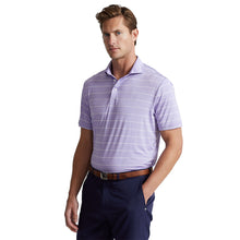 Load image into Gallery viewer, RLX Ralph Lauren YDye FthrWt Airflow Lav Mens Pol - Sky Lavender/Wt/XL
 - 1