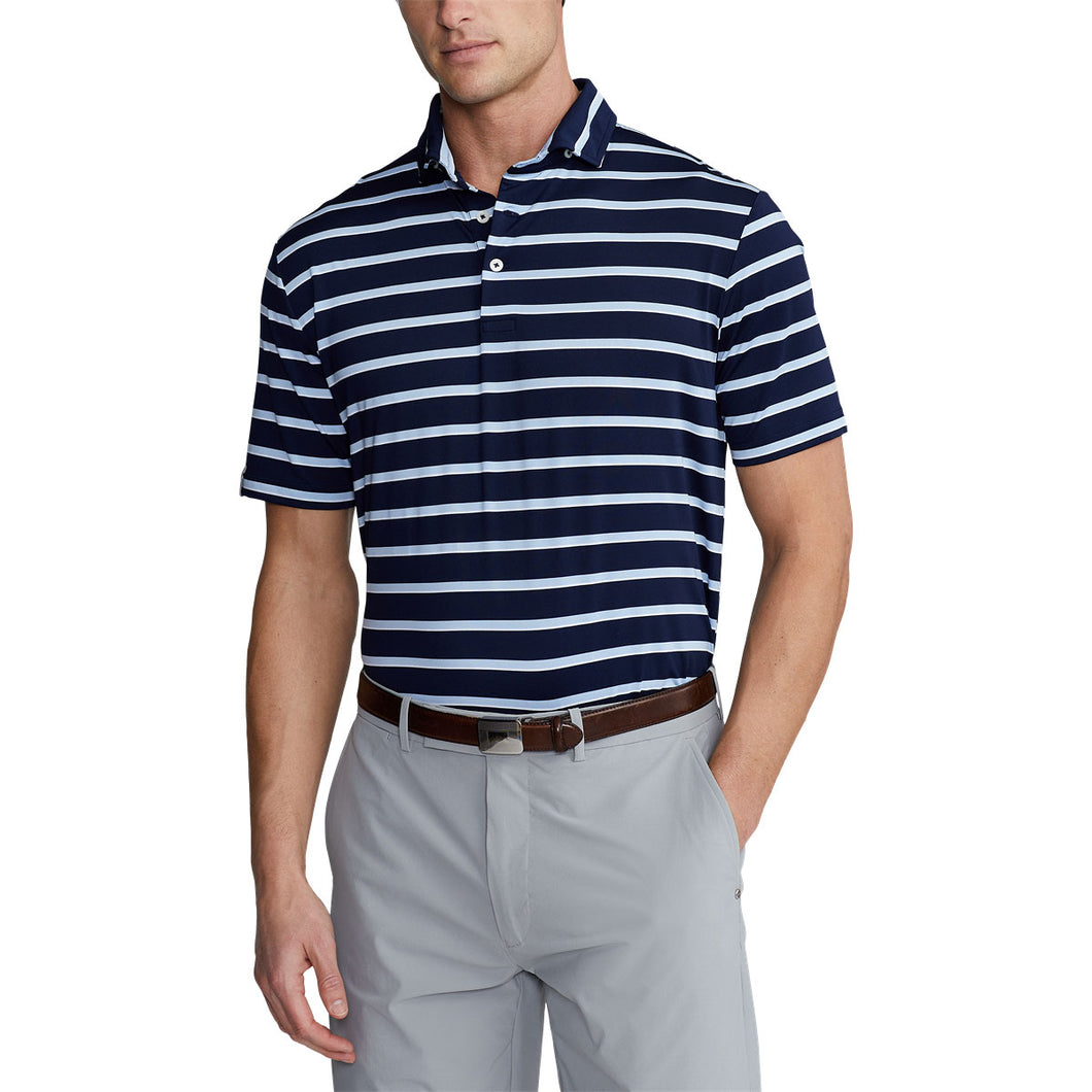 RLX Ralph Lauren LTWT Multi Stripe FRNY Mens Polo