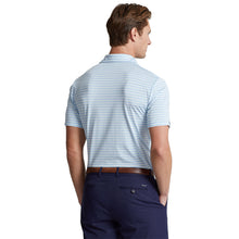 Load image into Gallery viewer, RLX Ralph Lauren LTWT Multi Stripe BLU Men Polo
 - 2