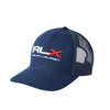 RLX Ralph Lauren High Crown French Navy Mens Trucker Hat