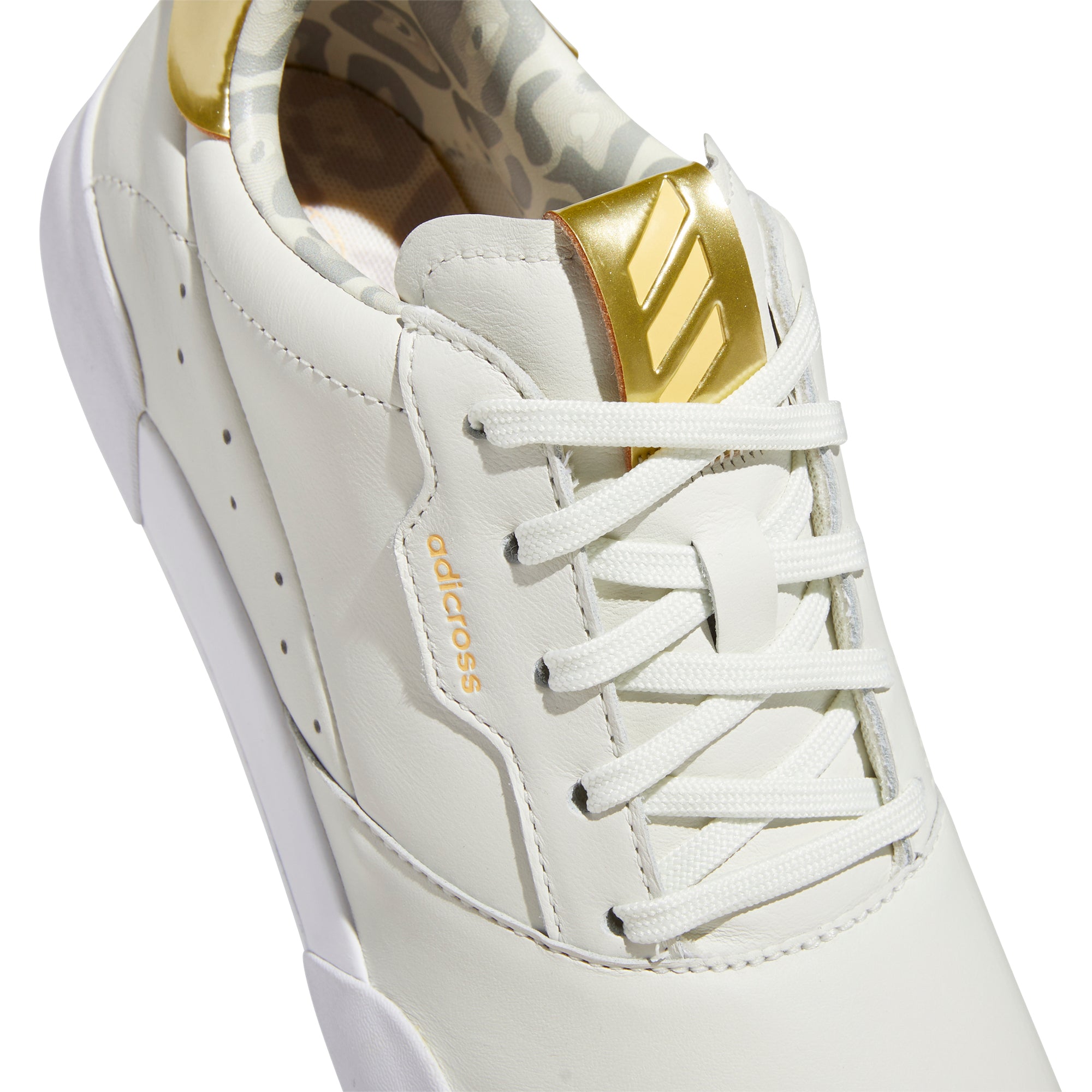 Adidas Adicross Retro SL WH Womens Golf Shoes Golf-Clubs.com Adidas Adicross Retro SL WH Womens Golf Shoes Golf-Clubs.com