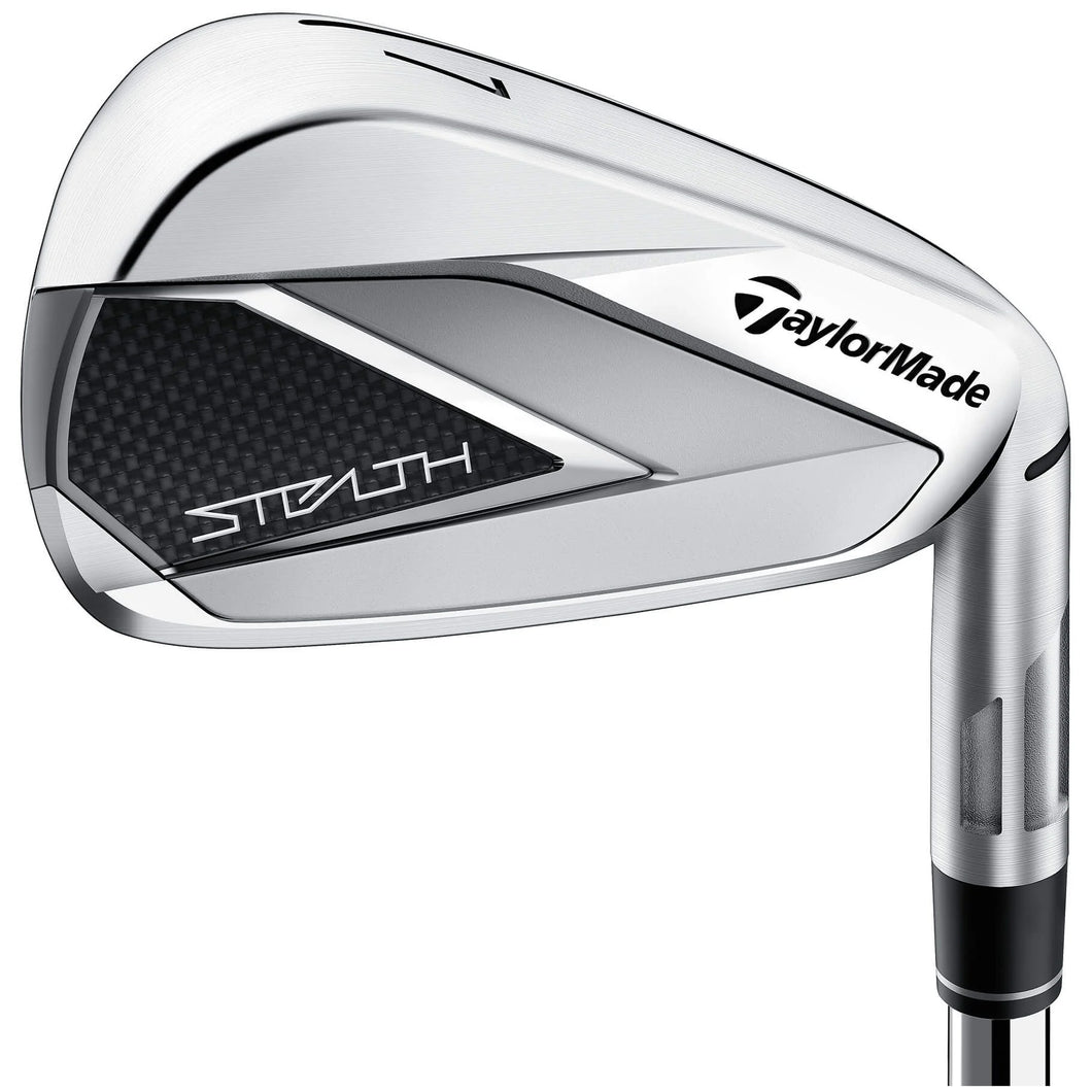 TaylorMade Stealth Steel Irons - 5-P A/Steel/Stiff