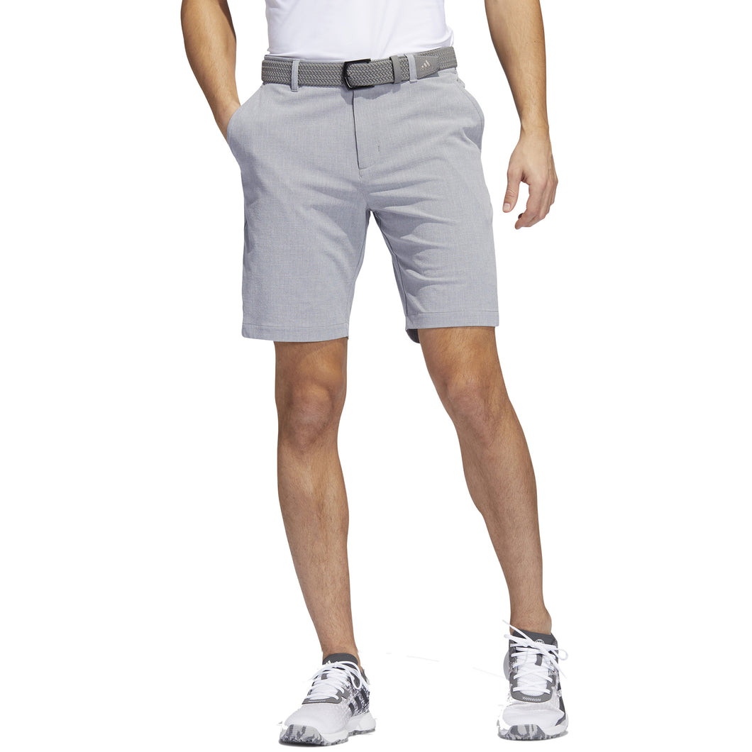 Adidas Ultimate365 Crosshatch 9in Mens Golf Shorts