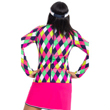 Load image into Gallery viewer, Kinona Under Over Argyle Womens LS Golf Shirt
 - 2