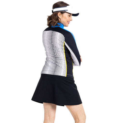 Kinona Fast Round Black Wmn Long Sleeve Golf Shirt