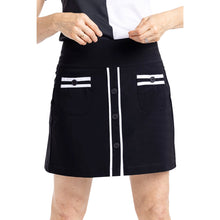 Load image into Gallery viewer, Kinona Long Strides 17.5in Womens Golf Skort - BLACK 111/M
 - 1