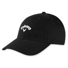 Load image into Gallery viewer, Callaway Heritage Twill Womens Golf Hat - Blk/Wht
 - 1