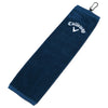 Callaway Tri Fold Navy Golf Towel