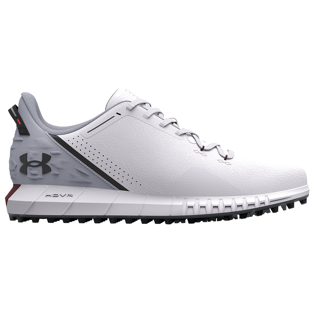 Under Armour Hovr Drive SL White Mens Golf Shoes - WHITE 100/D Medium/12.0