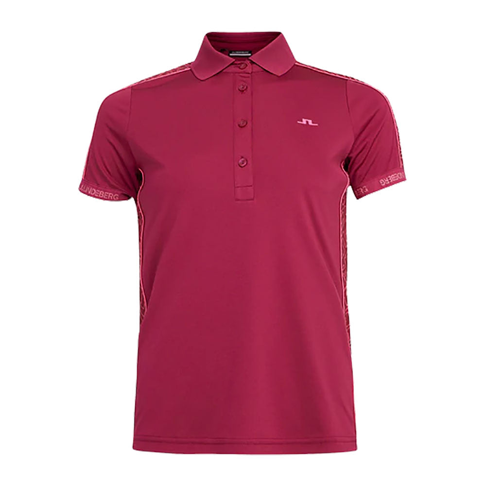 J. Lindeberg Damai Womens Golf Polo - ANEMONE Q252/L