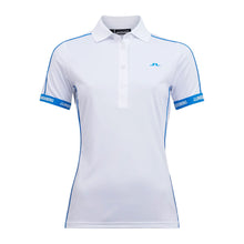 Load image into Gallery viewer, J. Lindeberg Damai Womens Golf Polo - WHITE 0000/L
 - 4
