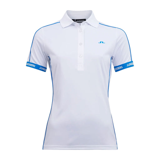 J. Lindeberg Damai Womens Golf Polo - WHITE 0000/L