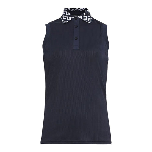 J. Lindeberg Lale Navy Womens Sleeveless Golf Polo