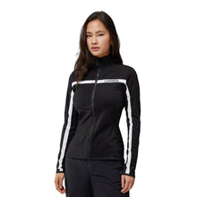 Load image into Gallery viewer, J. Lindeberg Janice Mid Layer Womens Golf Jacket - BLACK 9999/L
 - 1