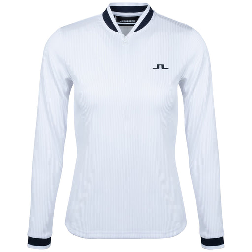 J. Lindeberg Leonor Mid Womens Golf Pull Over - WHITE 0000/L