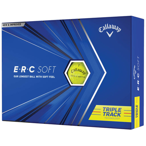 Callaway ERC Soft TT Yellow Golf Balls - Dozen - Default Title