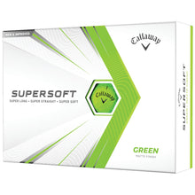 Load image into Gallery viewer, Callaway Supersoft Matte Golf Balls - Dozen - Green
 - 1