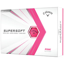 Load image into Gallery viewer, Callaway Supersoft Matte Golf Balls - Dozen - Pink
 - 4