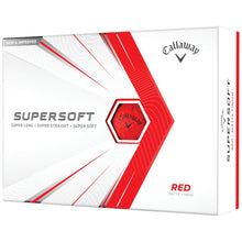 Load image into Gallery viewer, Callaway Supersoft Matte Golf Balls - Dozen - Red
 - 6