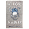 Cuater by TravisMathew Happy Head Golf Towel