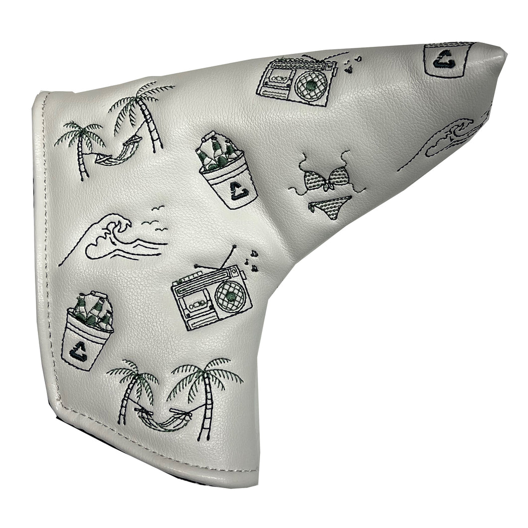 Cuater by TravisMathew Me Obviously Headcover - White 1wht