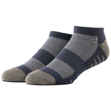 Load image into Gallery viewer, Cuater by TravisMathew Eighteener Ankle Socks - Mood Indgo 4min/One Size
 - 7