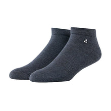 Load image into Gallery viewer, Cuater by TravisMathew Shorty Smalls Ankle Socks - Hthr Mood Indgo/One Size
 - 2