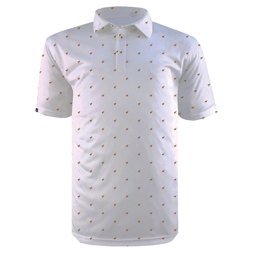 Swannies Big Cat Mens Golf Polo