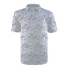 Swannies Hanley White Slate Mens Golf Polo