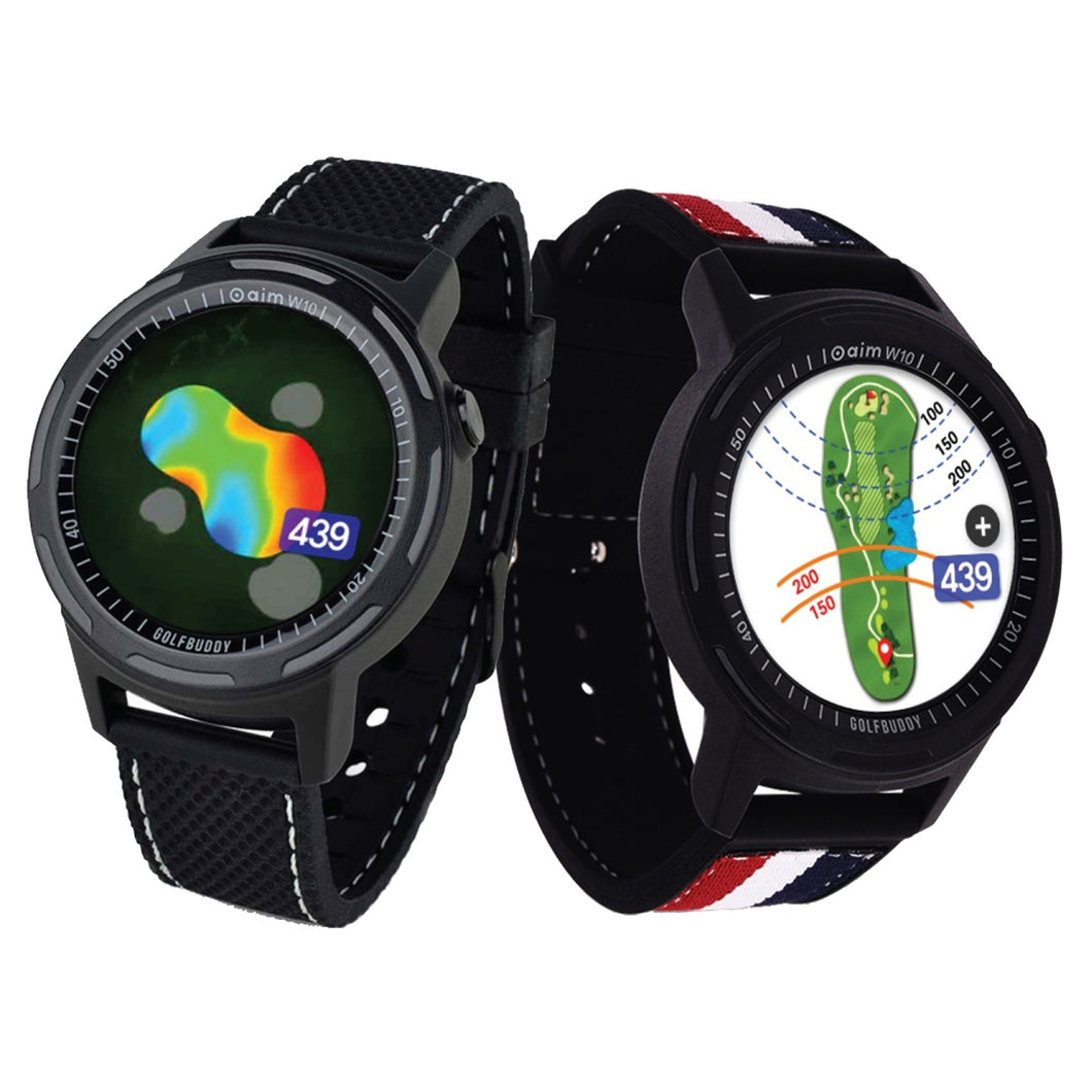 GolfBuddy aim W11 Golf Watch - Black