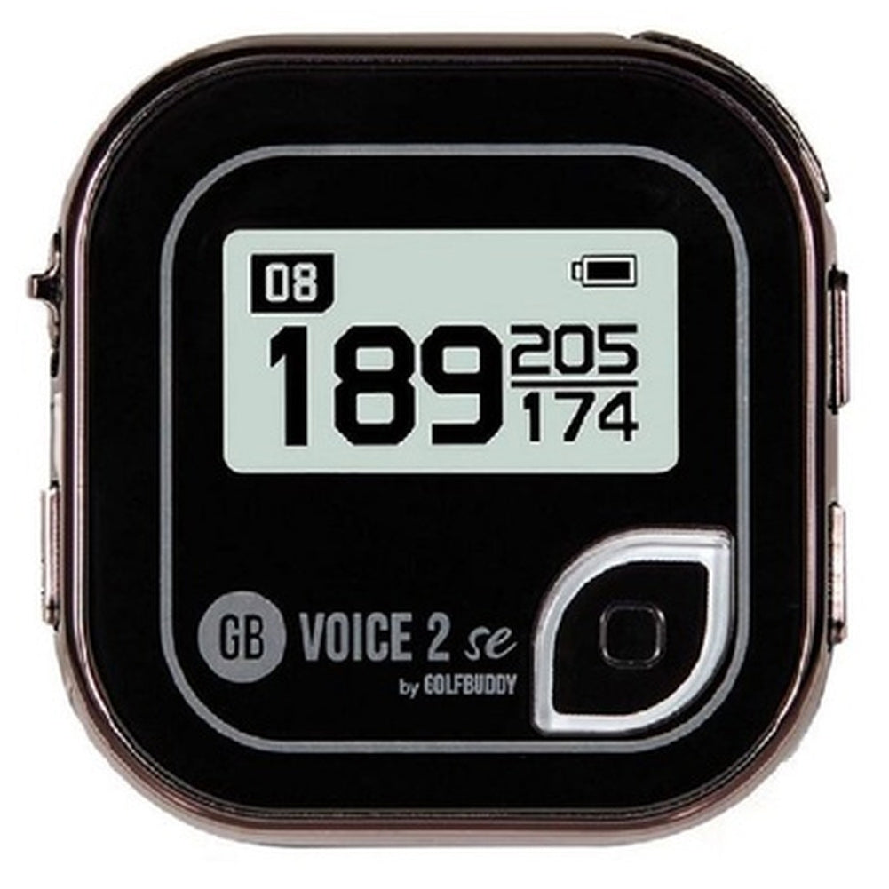GolfBuddy Voice 2 SE Handheld Golf GPS - Black/Silver