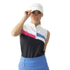 Daily Sports Ossie Navy Womens Sleeveless Golf Polo