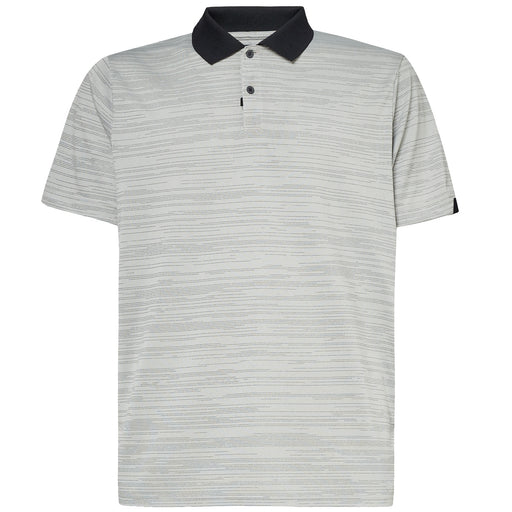 Oakley Gravity Pro Stripe Mens Golf Polo - Stone Gray 22y/XXL