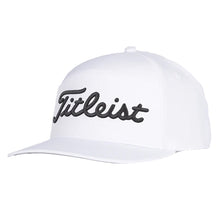 Load image into Gallery viewer, Titleist Diego Mens Golf Hat - WHITE/BLACK 10
 - 9